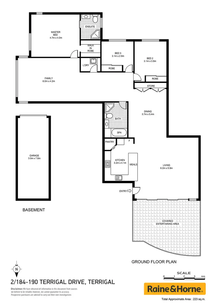 Floorplan of Homely unit listing, 2/184-190 Terrigal Drive, Terrigal NSW 2260