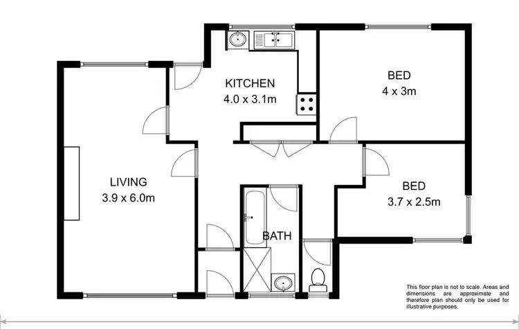 Floorplan of Homely house listing, 15 Pekurn Crescent, Berriedale TAS 7011