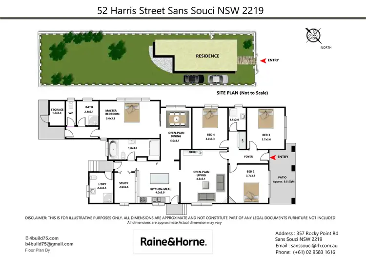 Floorplan of Homely house listing, 52 Harris Street, Sans Souci NSW 2219