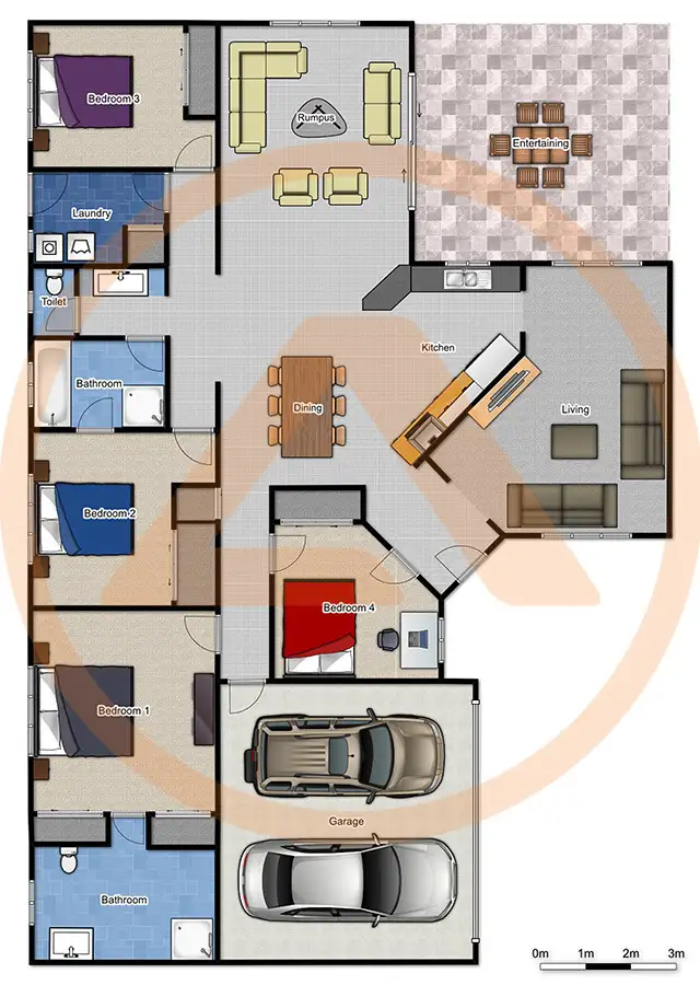 Floorplan of Homely house listing, 10 Essex Place, Heritage Park QLD 4118