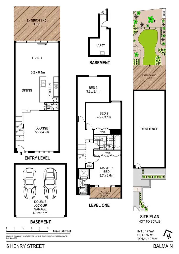 Floorplan of Homely house listing, 6 Henry Street, Balmain NSW 2041