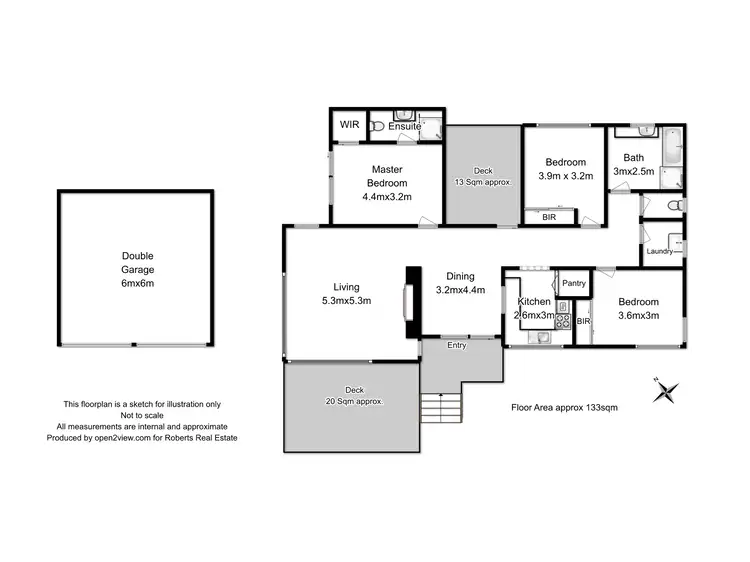 Floorplan of Homely house listing, 13 Hardner Court, Carlton TAS 7173
