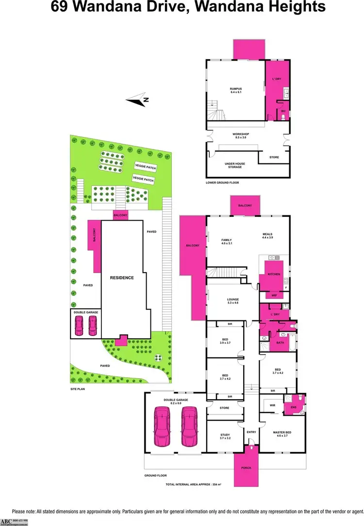 Floorplan of Homely house listing, 69 Wandana Drive, Wandana Heights VIC 3216
