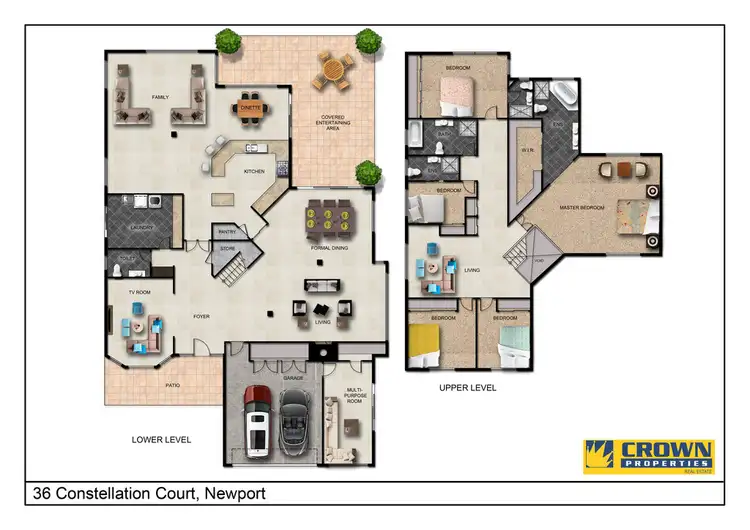Floorplan of Homely house listing, 36 Constellation, Newport QLD 4020