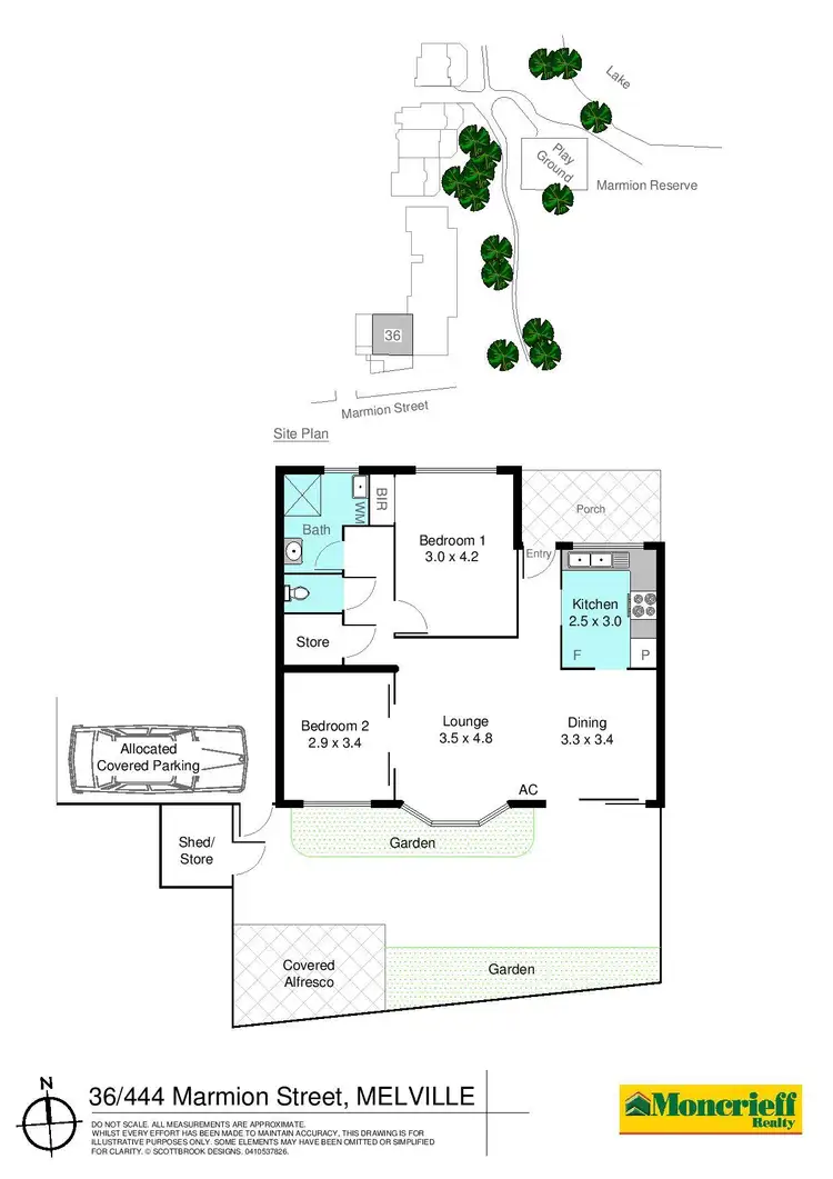Floorplan of Homely house listing, 36/444 Marmion Street, Myaree WA 6154