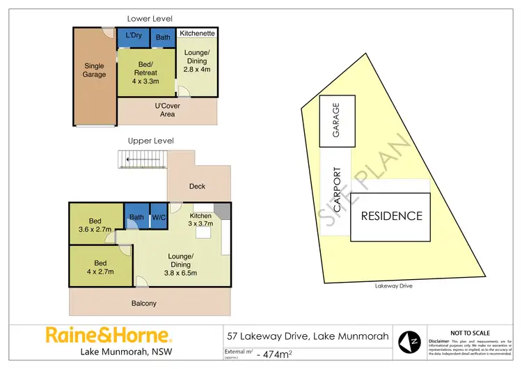 Floorplan of Homely house listing, 57 Lakeway Drive, Lake Munmorah NSW 2259
