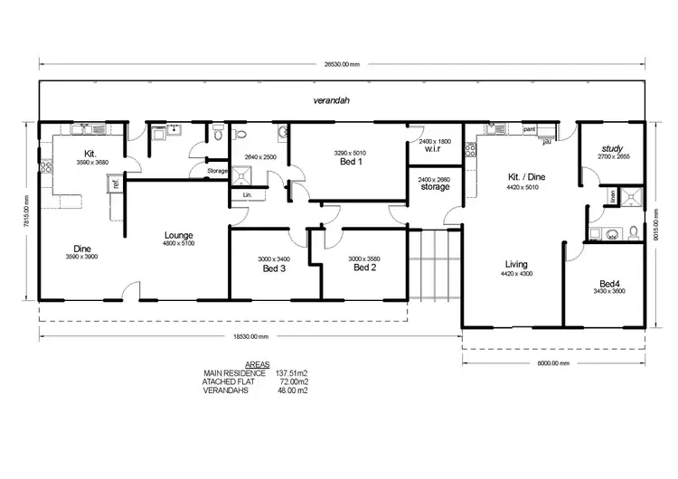 Floorplan of Homely house listing, 22 Repeater Station Road, Naracoorte SA 5271