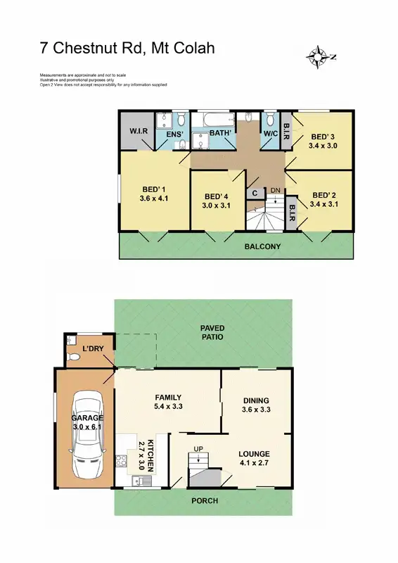 Floorplan of Homely house listing, 7 Chestnut Road, Mount Colah NSW 2079