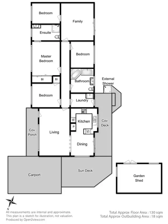 Floorplan of Homely house listing, 9 Alex Court, Kingston Beach TAS 7050