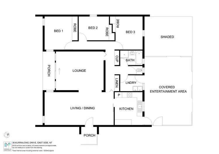 Floorplan of Homely house listing, 38 Kurrajong Drive, East Side NT 870