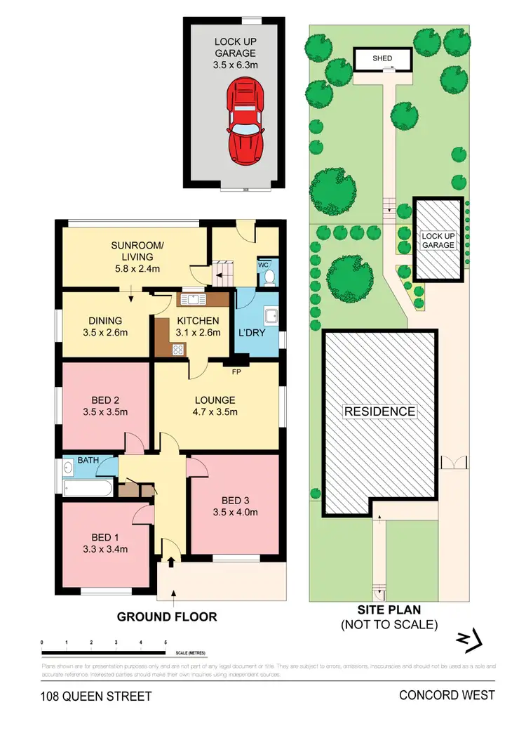 Floorplan of Homely house listing, 108 Queen Street, Concord West NSW 2138