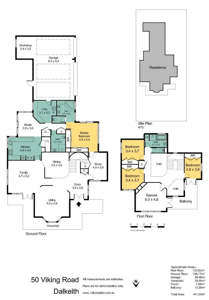 Floorplan of Homely house listing, 50 Viking Road, Dalkeith WA 6009