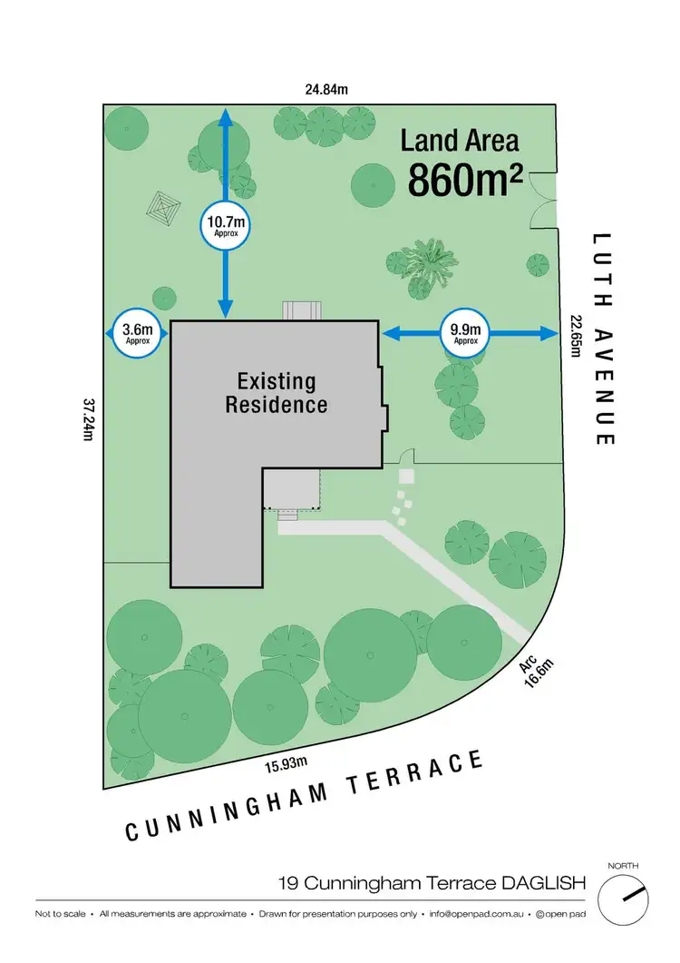 Floorplan of Homely house listing, 19 Cunningham Terrace, Daglish WA 6008