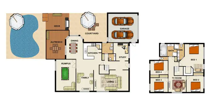Floorplan of Homely house listing, 86 Augusta Cr, Forest Lake QLD 4078