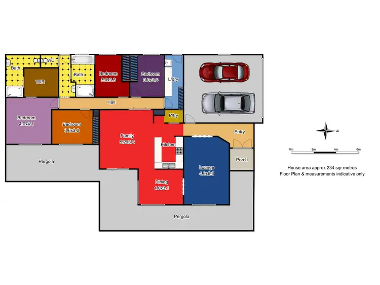Floorplan of Homely house listing, 52 Weemilah Place, Orange NSW 2800