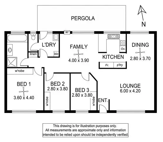 Floorplan of Homely house listing, 6 Birdwood Avenue, Mount Gambier SA 5290