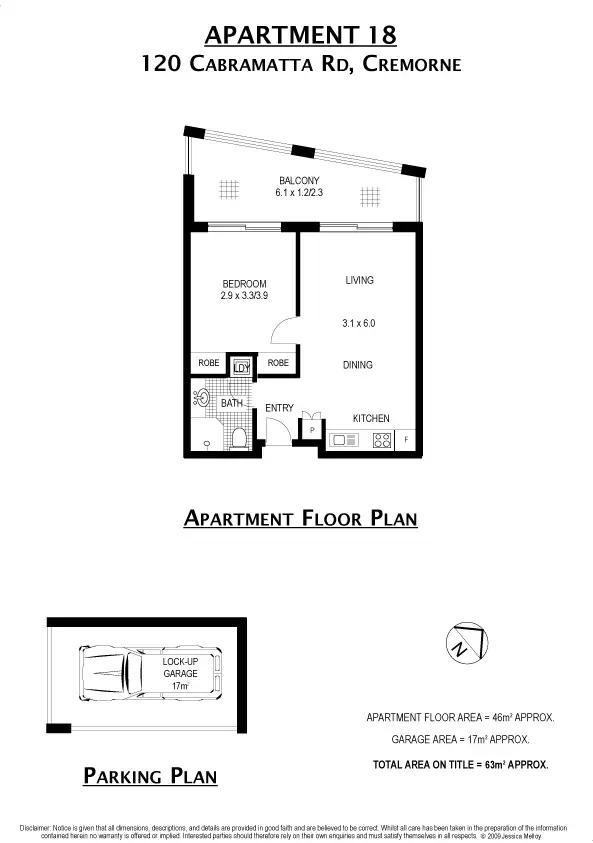 Floorplan of Homely apartment listing, 18/120 Cabramatta Road, Cremorne NSW 2090