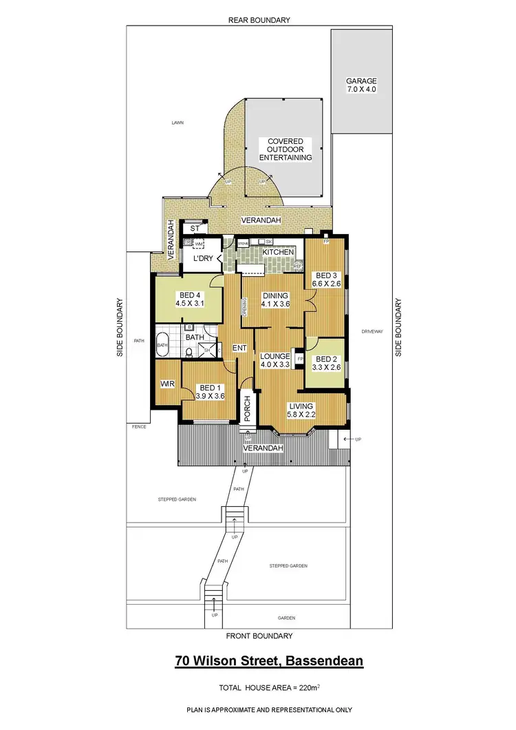 Floorplan of Homely house listing, 70 Wilson Street, Bassendean WA 6054