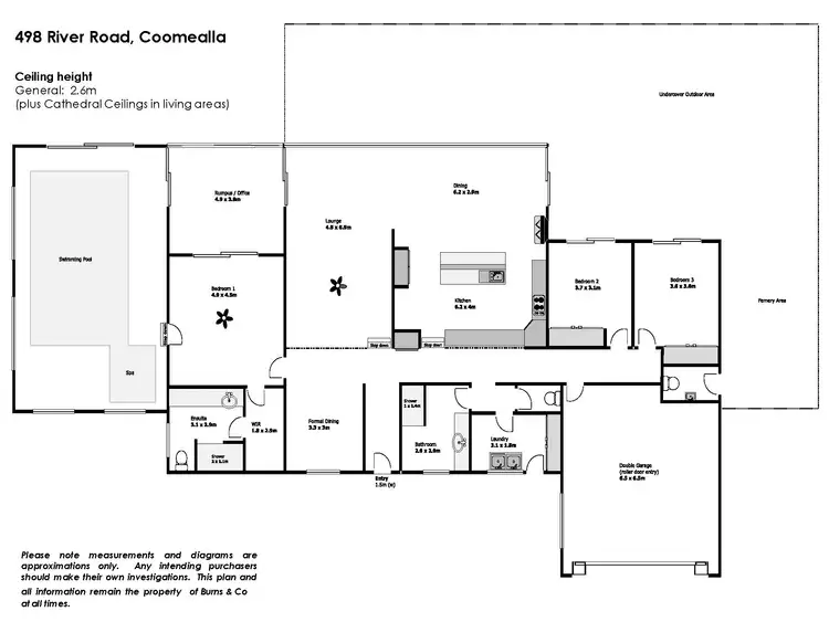 Floorplan of Homely house listing, 498 River Road, Dareton NSW 2717