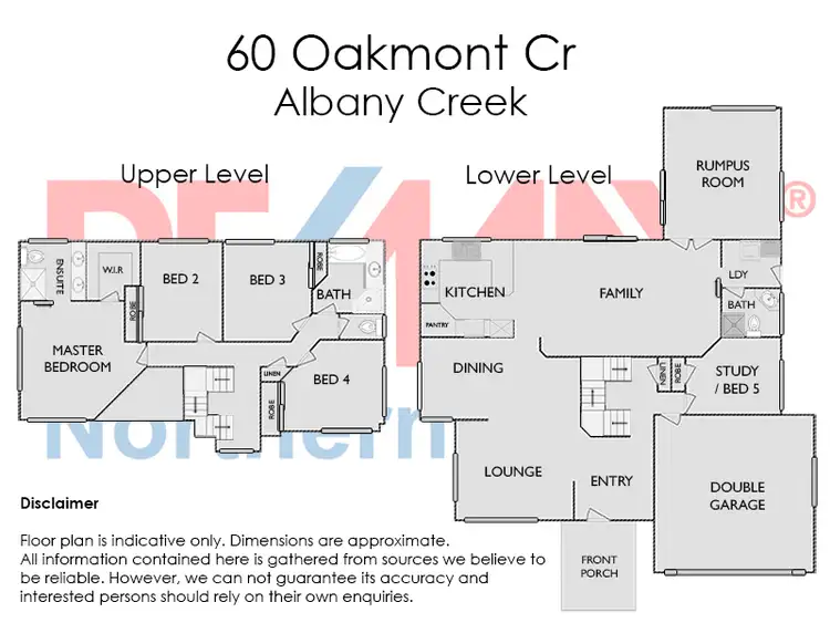 Floorplan of Homely house listing, 60 Oakmont Crescent, Albany Creek QLD 4035