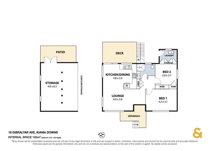 Floorplan of Homely house listing, 18 Gibraltar Avenue, Kiama Downs NSW 2533