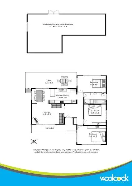 Floorplan of Homely house listing, 51 Ernest Street, Kings Meadows TAS 7249