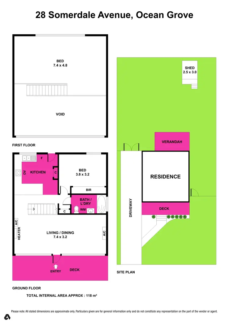 Floorplan of Homely house listing, 28 Somerdale Avenue, Ocean Grove VIC 3226