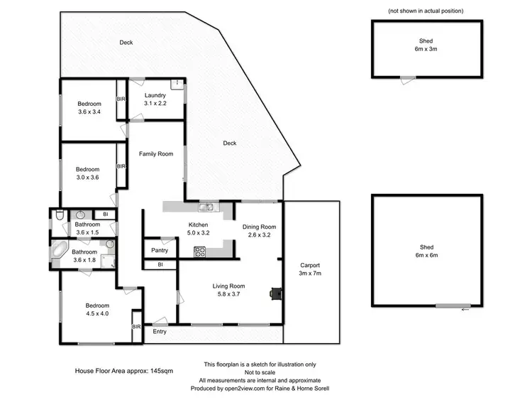 Floorplan of Homely house listing, 6 Trillick Court, Sorell TAS 7172