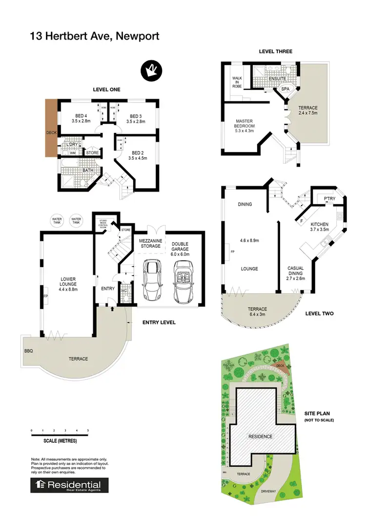 Floorplan of Homely house listing, 13 Herbert Avenue, Newport NSW 2106