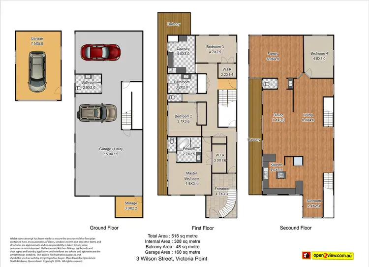 Floorplan of Homely house listing, 3 Wilson Street, Victoria Point VIC 3294