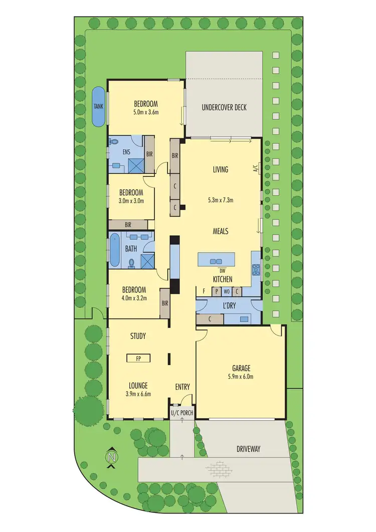 Floorplan of Homely house listing, 922 Sayers Road, Tarneit VIC 3029