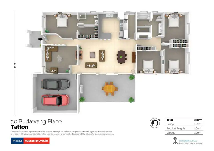 Floorplan of Homely house listing, 30 Budawang Place, Tatton NSW 2650