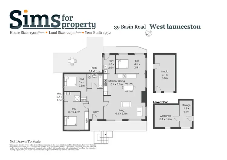 Floorplan of Homely house listing, 39 Basin Road, West Launceston TAS 7250