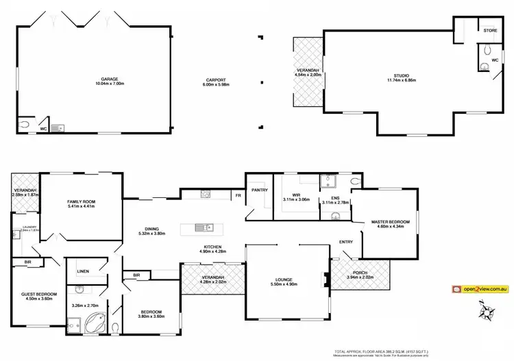 Floorplan of Homely house listing, 155 Cullendulla Drive, Long Beach NSW 2536