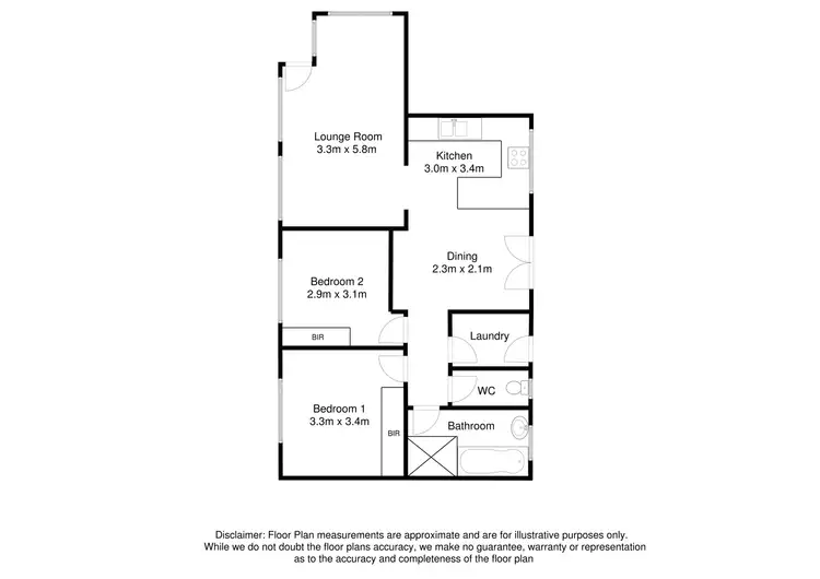Floorplan of Homely house listing, 26 Laurel Terrace, Robe SA 5276