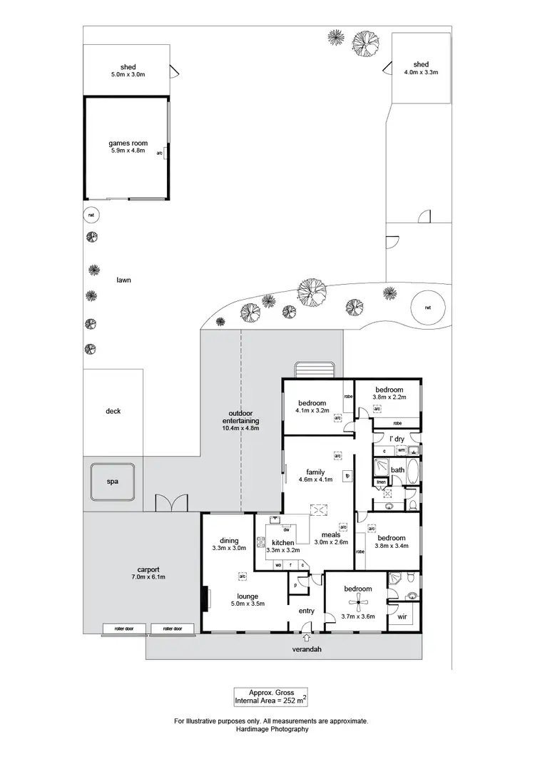 Floorplan of Homely house listing, 22 Jutland Parade, Woodcroft SA 5162