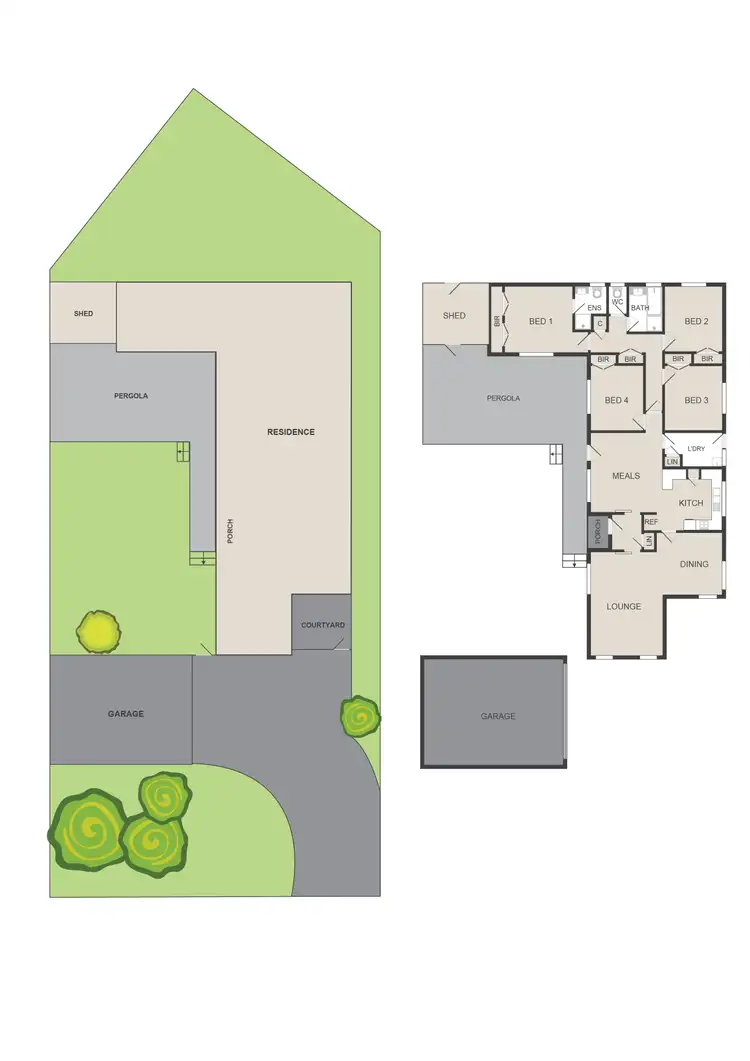 Floorplan of Homely house listing, 49 Coventry Crescent, Mill Park VIC 3082