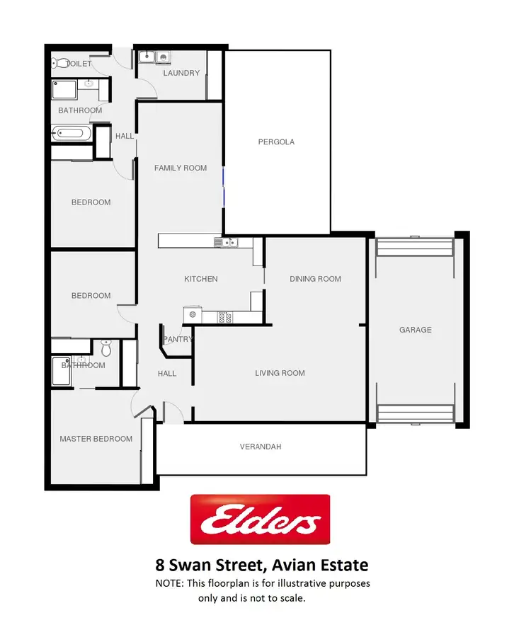 Floorplan of Homely house listing, 8 Swan Street, Dubbo NSW 2830