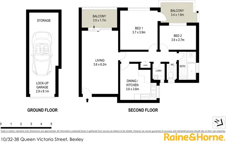 Floorplan of Homely unit listing, 10/32-38 Queen Victoria Street, Bexley NSW 2207