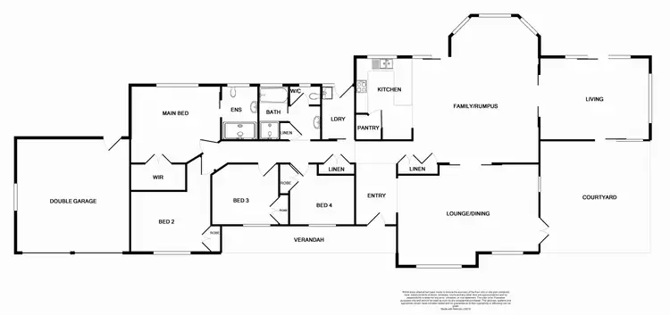 Floorplan of Homely rural property listing, 234 Maitland Vale Rd, Maitland Vale NSW 2320