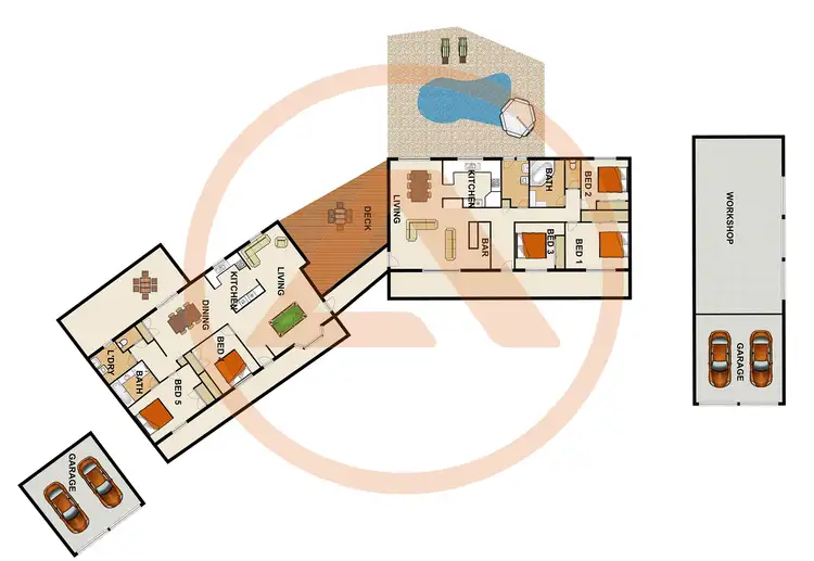 Floorplan of Homely house listing, 44 Stapylton Road, Forestdale QLD 4118