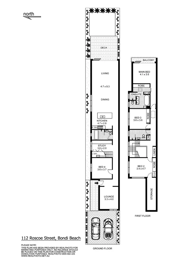 Floorplan of Homely house listing, 112 Roscoe Street, Bondi Beach NSW 2026