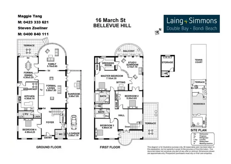 Floorplan of Homely house listing, 16 March Street, Bellevue Hill NSW 2023