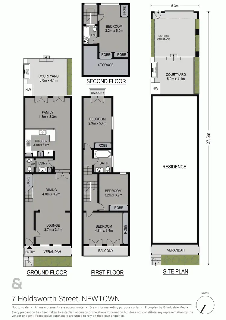Floorplan of Homely house listing, 7 Holdsworth Street, Newtown NSW 2042