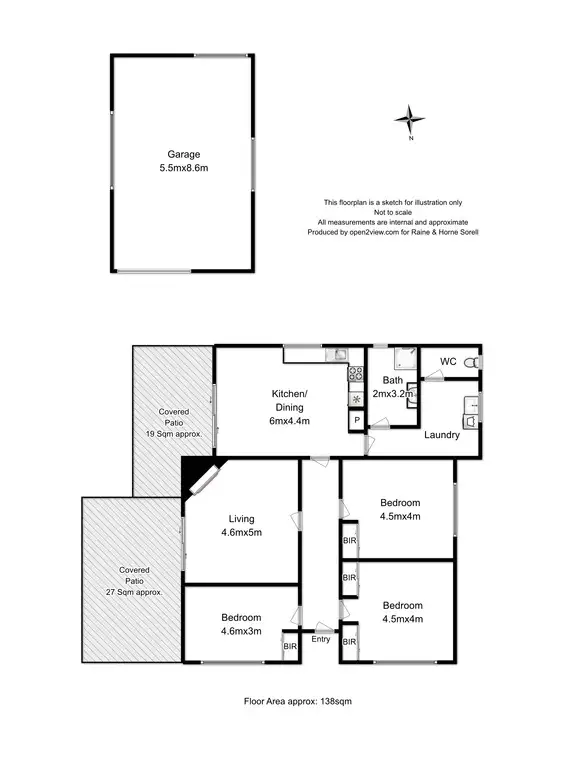 Floorplan of Homely house listing, 6 Fitzroy Street, Sorell TAS 7172