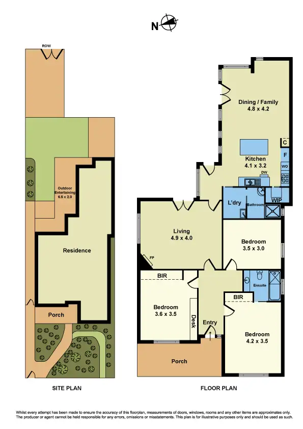 Floorplan of Homely house listing, 183 Stephen Street, Yarraville VIC 3013