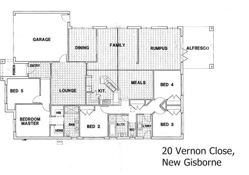 Floorplan of Homely house listing, 20 Vernon Close, New Gisborne VIC 3438