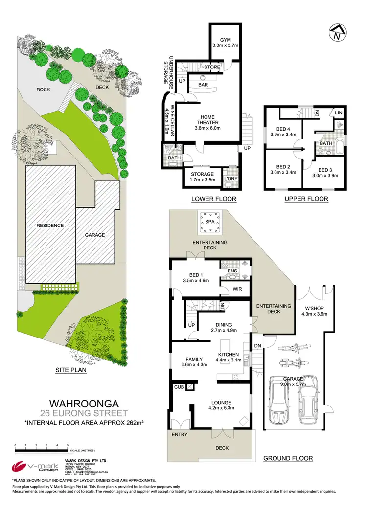 Floorplan of Homely house listing, 26 Eurong Street, Wahroonga NSW 2076