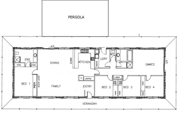 Floorplan of Homely house listing, 121 Ramsay Terrace, Bordertown SA 5268