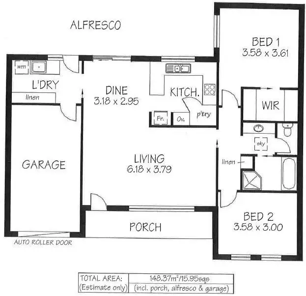 Floorplan of Homely house listing, 16 Little Hinkler Street, Victor Harbor SA 5211